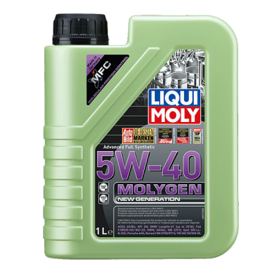 Motoreļļa MOLYGEN New Generation 1L 5W40 (VW 502.00 / VW 505.00) LIQUI MOLY 8576