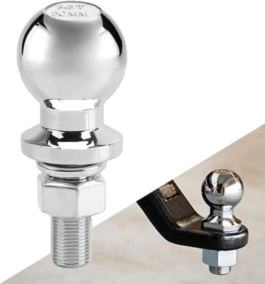 Piekabes āķis (ābols) skrūvējams Taisns ar vītni 50mm M22 x 55mm ALBURNUS SS115
