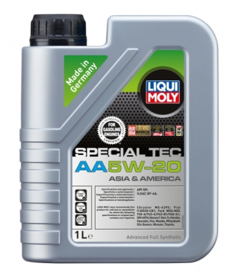 Motoreļļa Special TEC AA 1L 5W20 ASIA / USA API SQ ILSAC GF-7A LIQUI MOLY 20792