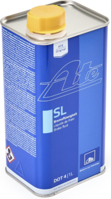 Bremžu eļļa (šķidrums) DOT4 1L SL 260C/ 165C ATE 03.9901-5832.2