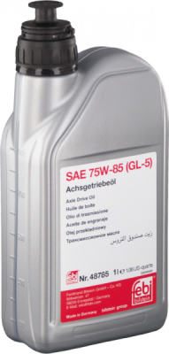 Transmisijas eļļa (sintētika) 75W85 API GL-5 1L FEBI BILSTEIN 48785