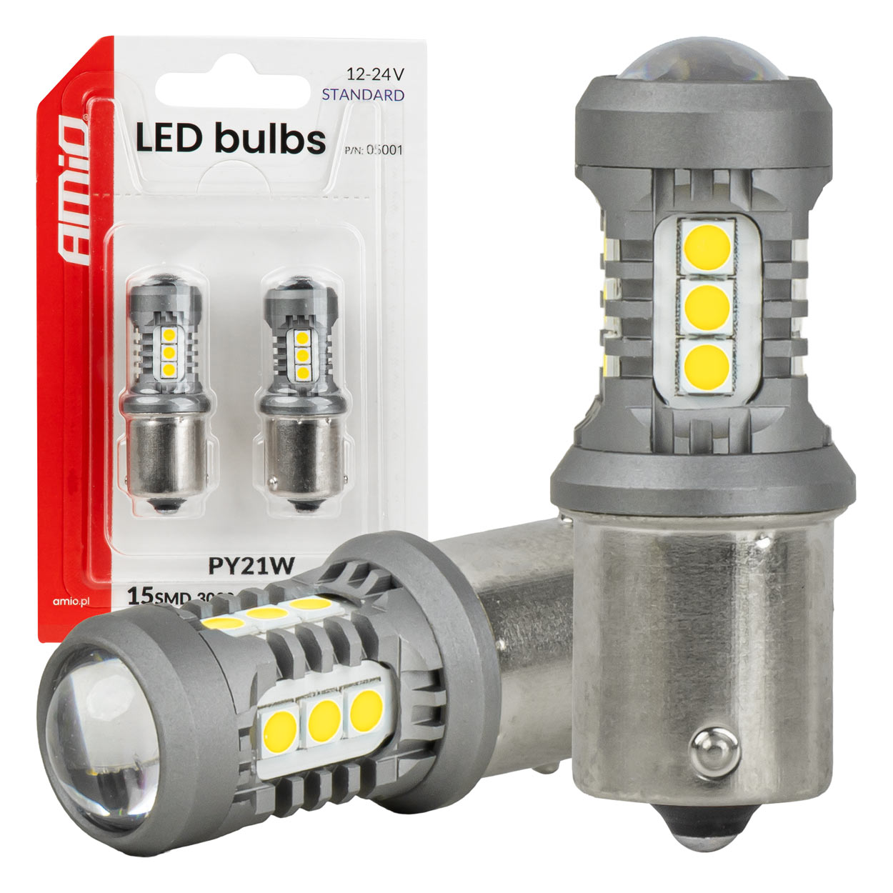 LED bulbs STANDARD BAU15S PY21W 3030