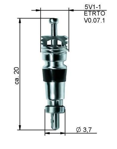 Ventilis 1gab ĪSAIS 0XAC0045VC-1