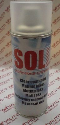 Laka aerosolā 400ml (MATĒTA) SOLL S700021