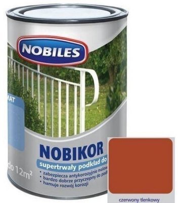 Antikorozijas grunts SARKANBRŪNA 0,5L NOBILES 30350022