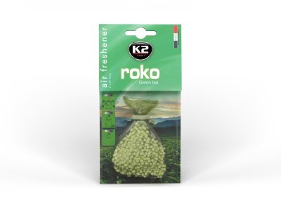 Gaisa atsvaidzinātājs automašīnai ZAĻĀ TĒJA / 20g ROKO K2 V822