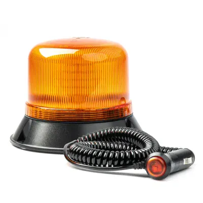 LED Warning lamp W22m Magnetic / 3 scrubs, ECE R10 60LED 12/24V IP66 AMIO-03337 AMIO 03337
