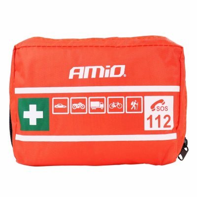 Auto aptieciņa DIN 13167 MĪKSTĀ IEPAKOJUMĀ AMIO 01693