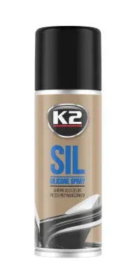 Silikona aerosols gumiju aizsardzībai 150ml SIL silicone spray K2 K634