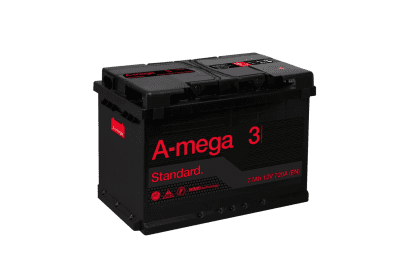 Akumulators STANDARD 77Ah / 720A 278 x 175 x 190mm A-MEGA 3MS77R