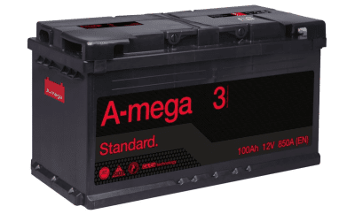 Akumulators STANDARD 100Ah / 850A 352x 175x 190mm A-MEGA 3MS100R