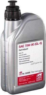 Pārnesumkārbas eļļa (PUSSINT.) 75W90 GL5 1L VW 501.50 FEBI BILSTEIN 32590