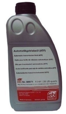 Transmisiju eļļa / Hidrol. past. šķidrums 1L ATF DEXRON II DII (SARKANA) FEBI BILSTEIN 08971