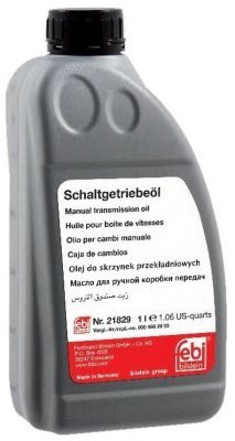 Manuālās transmisijas eļļa (sintētika) SAE 75W API GL-4 VAG 96- FEBI BILSTEIN 21829