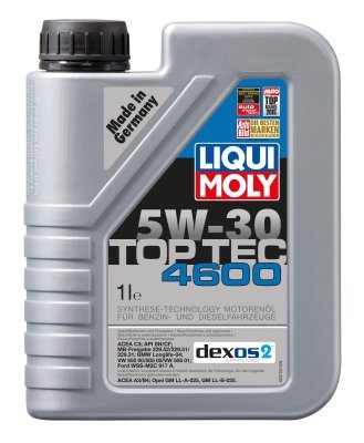 Motoreļļa TOP-TEC 4600 5W30 1L (VW 502.00 / 505.00 / 505.01) LIQUI MOLY 2315