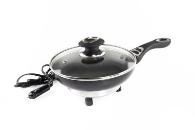 Electric frying Pan for car 20cm x 4cm 150W 12V AMIO 02532