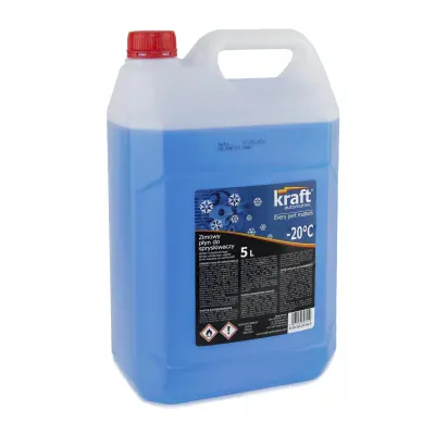 Vējstiklu šķidrums (ziemas) -20C 5L KRAFT Automotive KRAFT5L(-20C)