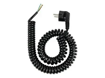 Spirālveida elektrības kabelis vads 3x1mm 5m 220v BLOW 97-601