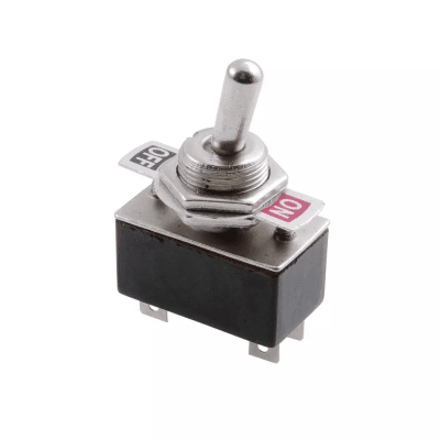 Slēdzis ar sviru KN3-2 ON-OFF+OFF-ON 2A, 250V AC LP KN3-2
