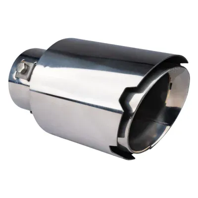 Exhaust silencer tip stainless steel chrome AMIO-04064 AMIO 04064