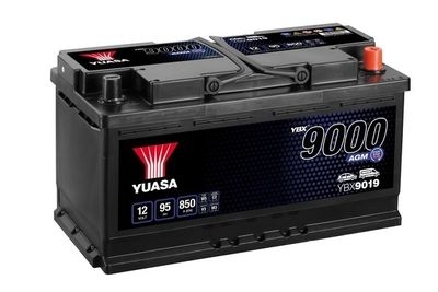 Akumulators AGM START STOP 95Ah / 850A 353x 175x 190mm YUASA YBX9019