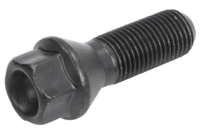 Riteņa skrūve BMW 7 E65 / BMW X3 E83 M14X1.5 33mm / 55mm KONUSS (melna) FEBI BILSTEIN 18538