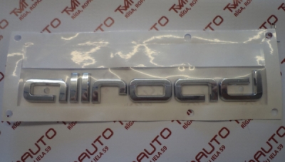 Uzraksts ALLROAD AUDI A6 C5 / C6 00-11 OE VAG 4Z7853735A2ZZ