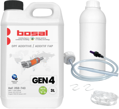 Piedeva, Sodrēju-/Daļiņu filtra reģenerācija BOSAL 258-743