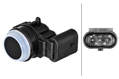 Parkošanās sensors PR. / AIZ. SKODA KODIAQ / VW TIGUAN 16- HELLA 6PX358270-381