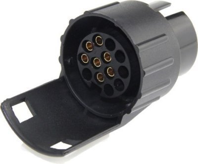 Piekabes kontaktligzdas pāreja AUTO 7pin / PIEKABEI 13pin ALBURNUS TP006