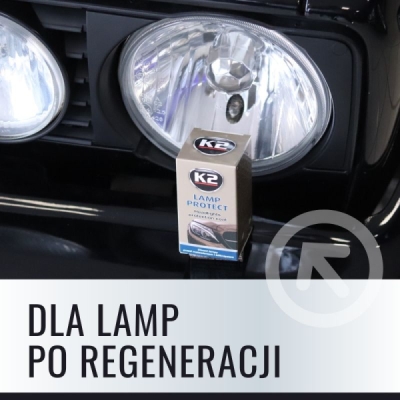 Lukturu stiklu aizsardzības līdzeklis keramika 10ml LAMP PROTECT (Detailing) K2 K530