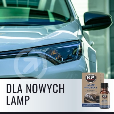 Lukturu stiklu aizsardzības līdzeklis keramika 10ml LAMP PROTECT (Detailing) K2 K530