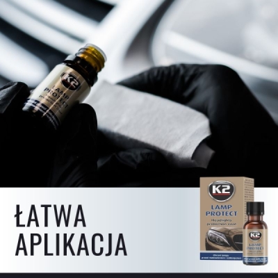 Lukturu stiklu aizsardzības līdzeklis keramika 10ml LAMP PROTECT (Detailing) K2 K530