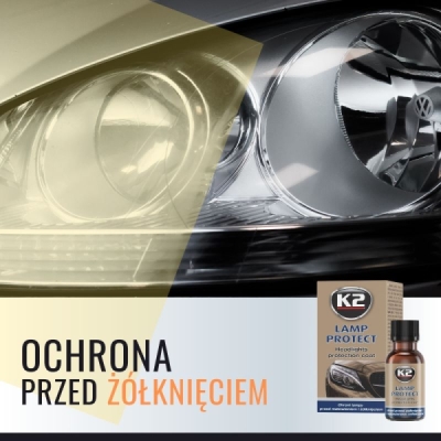 Lukturu stiklu aizsardzības līdzeklis keramika 10ml LAMP PROTECT (Detailing) K2 K530