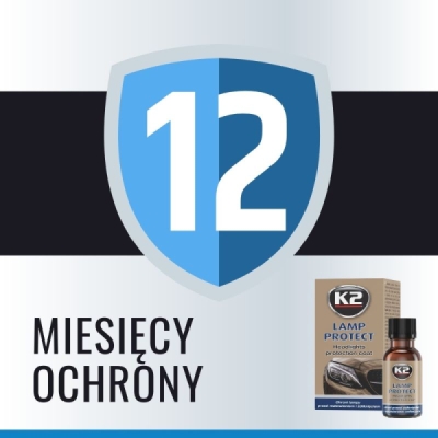 Lukturu stiklu aizsardzības līdzeklis keramika 10ml LAMP PROTECT (Detailing) K2 K530