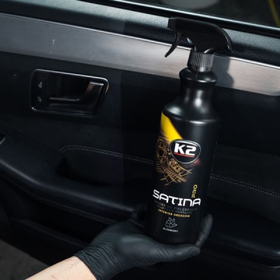Salona apdares kopšanas līdzeklis SATINA PRO 1L MELLEŅU AROMĀTS K2 D5001