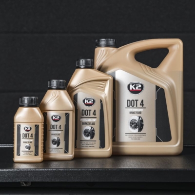 Bremžu eļļa (šķidrums) DOT4 0.5L K2 T104