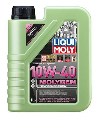 Motoreļļa MOLYGEN 1L 10W40 (VW 501.01 / 505.00) LIQUI MOLY 9955