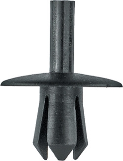 Stiprinājuma poga 8mm / 22mm AUDI / VW / OPEL (MELNA) AutoClips AC-130A