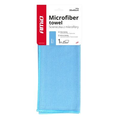 Mikrošķiedras dvielis 30x40cm AMIO 01747