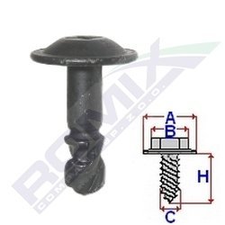 Stiprinājuma poga BMW 5'E39/ 7'E38 ROMIX C10124