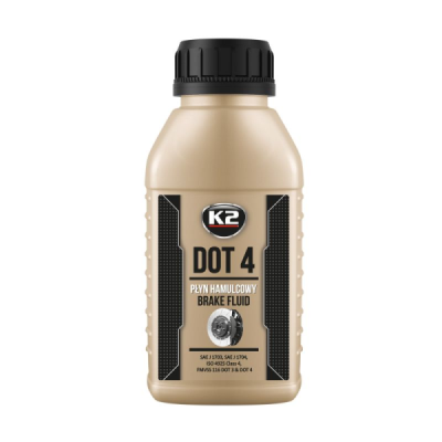 Bremžu eļļa (šķidrums) DOT4 0.25L K2 T124