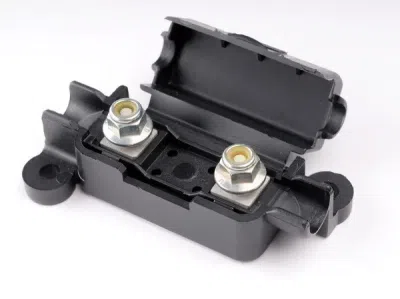 Drošinātāja ligzda turētājs pieskrūvējams MIDIVAL fuse holder 30mm NEW AGE 203