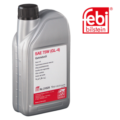 Manuālās transmisijas eļļa (sintētika) SAE 75W API GL-4 VAG 96- FEBI BILSTEIN 21829