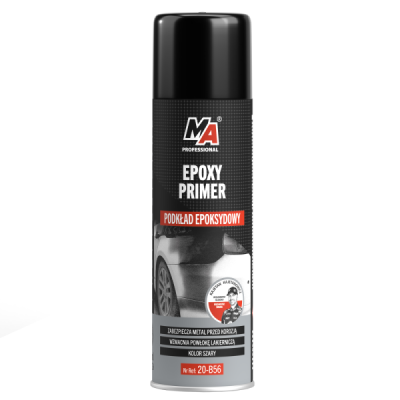 Grunts krāsa EPOKSĪDA 500ml PELĒKA (pretkorozijas) MA PROFESSIONAL 20-B56
