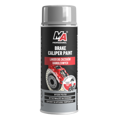 Krāsa bremžu suportiem karstumizturīga 400ml +160C SUDRABA MA PROFESSIONAL 20-B36