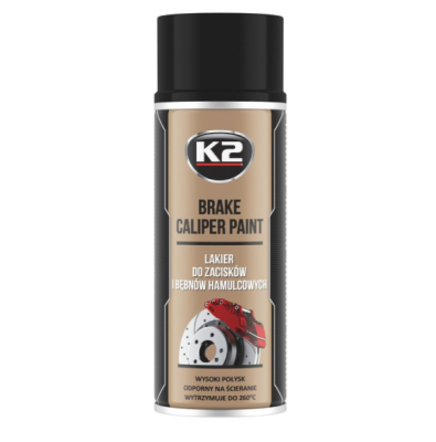 Krāsa bremžu suportiem 400ml MELNA +260C K2 L346CA