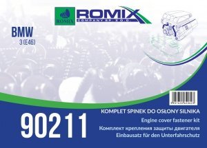 Motora/Apakšdaļas aizsargs ROMIX 90211