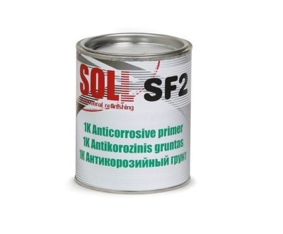 Antikorozijas grunts PELĒKS 1kg (vienkomponentu) SOLL SF2-1