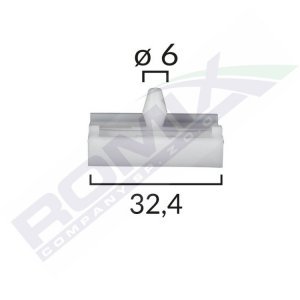 Stiprinājuma poga BMW 3 E36 / E46 / E90 ROMIX C30110
